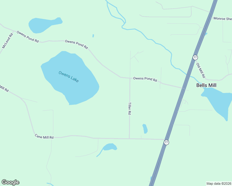 map of restaurants, bars, coffee shops, grocery stores, and more near 2365-2367 Tiller Road in Chipley