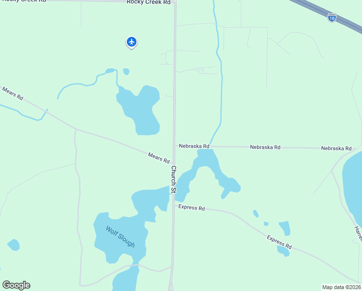 map of restaurants, bars, coffee shops, grocery stores, and more near 6201-6237 Nebraska Road in Grand Ridge