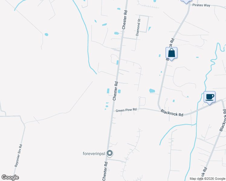map of restaurants, bars, coffee shops, grocery stores, and more near 96536-96556 Chester Road in Yulee