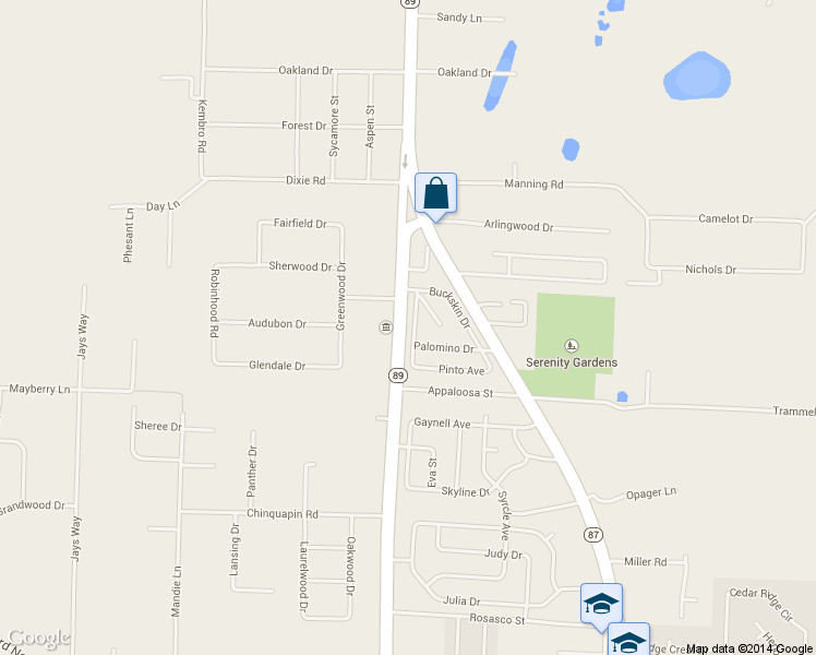 map of restaurants, bars, coffee shops, grocery stores, and more near 6242 Morgan Road in Milton