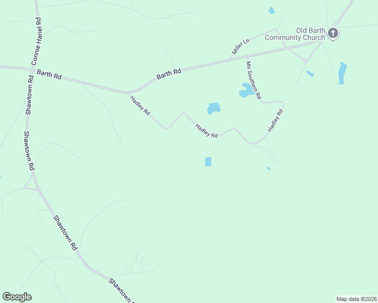 map of restaurants, bars, coffee shops, grocery stores, and more near 98 Hadley Road in Poplarville