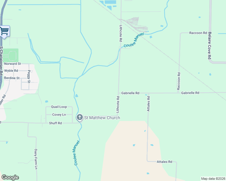 map of restaurants, bars, coffee shops, grocery stores, and more near 928 Lithcote Road in Ville Platte