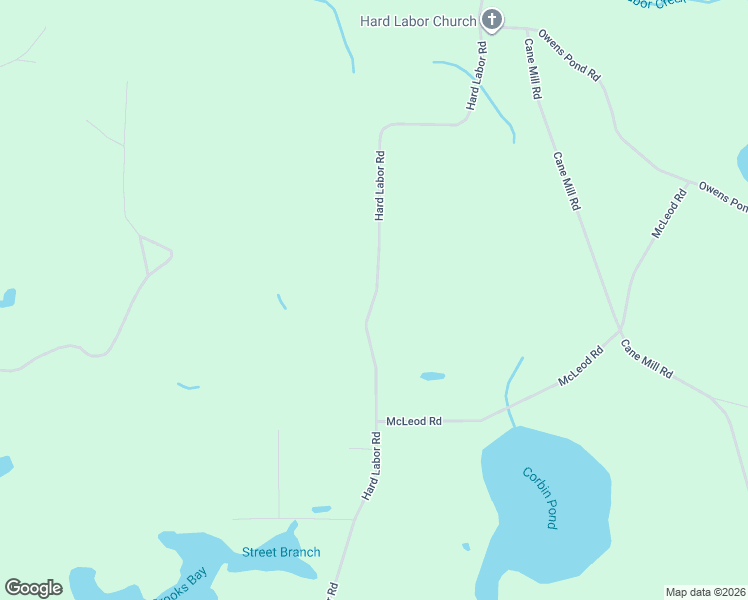 map of restaurants, bars, coffee shops, grocery stores, and more near Hard Labor Road in Chipley