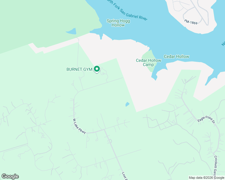 map of restaurants, bars, coffee shops, grocery stores, and more near 20105 West Lake Parkway in Georgetown