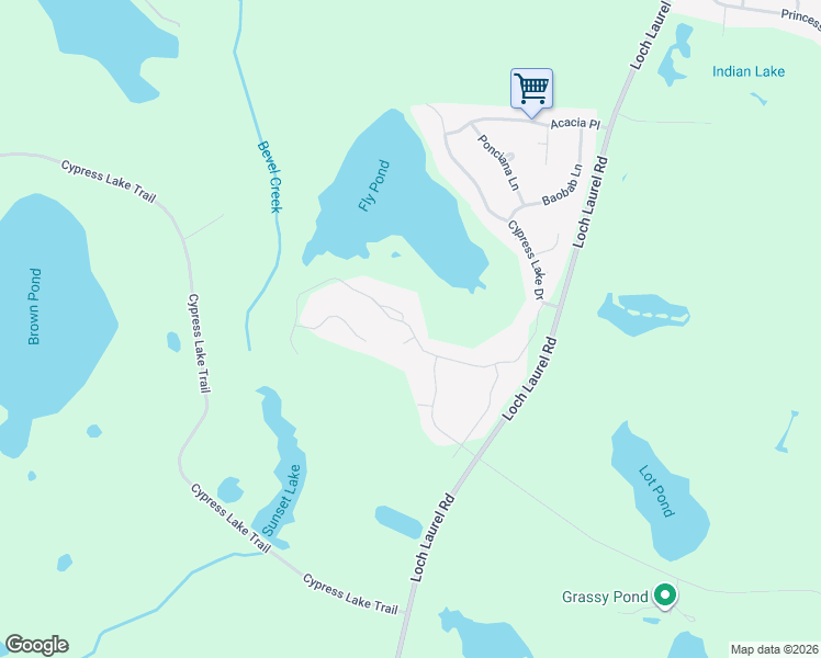 map of restaurants, bars, coffee shops, grocery stores, and more near 5258 Cypress Drive in Valdosta