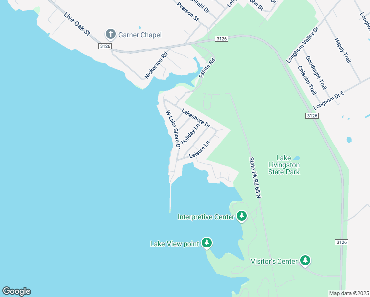 map of restaurants, bars, coffee shops, grocery stores, and more near 284 West Lake Shore Drive in Livingston