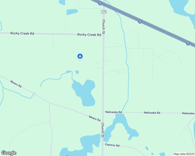map of restaurants, bars, coffee shops, grocery stores, and more near 1356-1476 Church Street in Marianna
