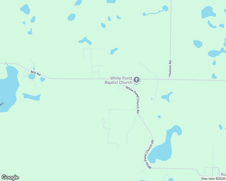 map of restaurants, bars, coffee shops, grocery stores, and more near 2125 White Pond Church Road in Alford