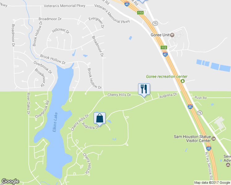 map of restaurants, bars, coffee shops, grocery stores, and more near 478 Cherry Hills Drive in Huntsville