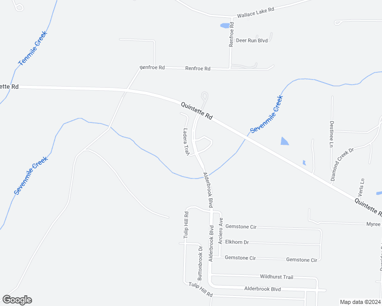 map of restaurants, bars, coffee shops, grocery stores, and more near 6264 Ladera Trail in Pace