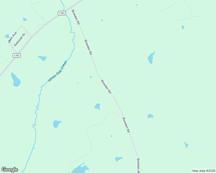 map of restaurants, bars, coffee shops, grocery stores, and more near Bowden Road in Huntsville