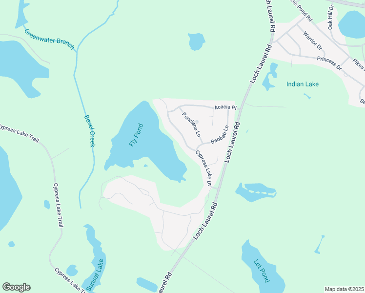 map of restaurants, bars, coffee shops, grocery stores, and more near 5058 Cypress Lake Drive in Lake Park