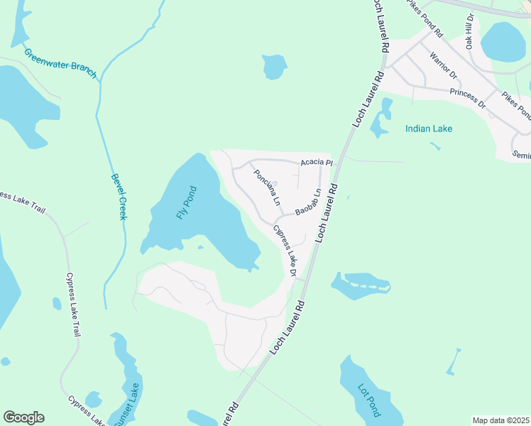 map of restaurants, bars, coffee shops, grocery stores, and more near 5058 Cypress Lake Dr in Lake Park