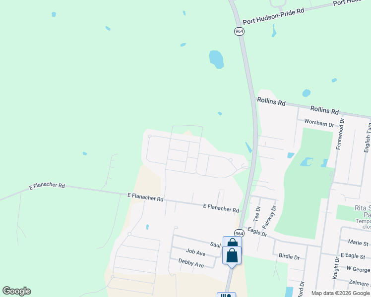 map of restaurants, bars, coffee shops, grocery stores, and more near 2123 Westfield Avenue in Zachary