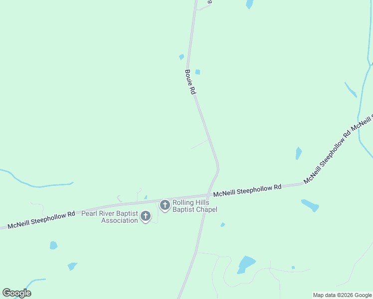 map of restaurants, bars, coffee shops, grocery stores, and more near 2039 Bouie Road in Carriere