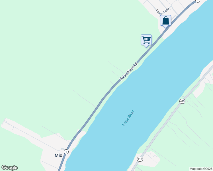 map of restaurants, bars, coffee shops, grocery stores, and more near 9757 False River Drive in New Roads