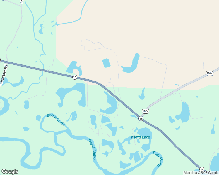 map of restaurants, bars, coffee shops, grocery stores, and more near 54479 Louisiana 16 in Bogalusa