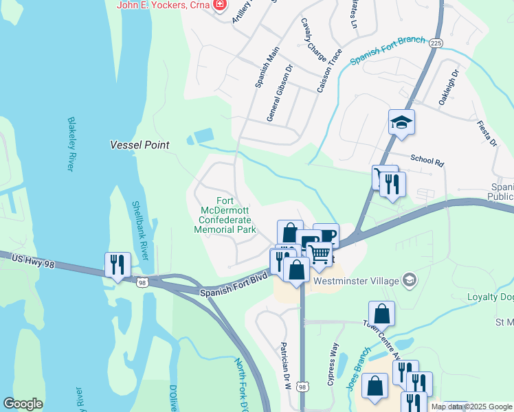 117 Spanish Main Street, Spanish Fort AL Walk Score