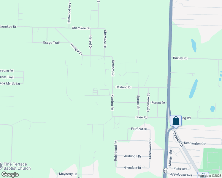 map of restaurants, bars, coffee shops, grocery stores, and more near 6180 Woodlands Drive in Milton