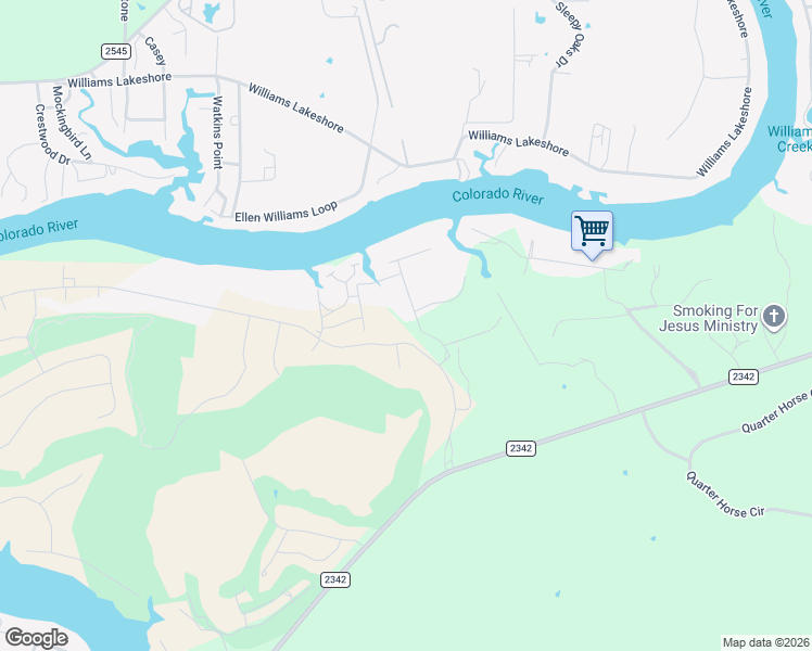 map of restaurants, bars, coffee shops, grocery stores, and more near 200 Clearwater Drive in Kingsland