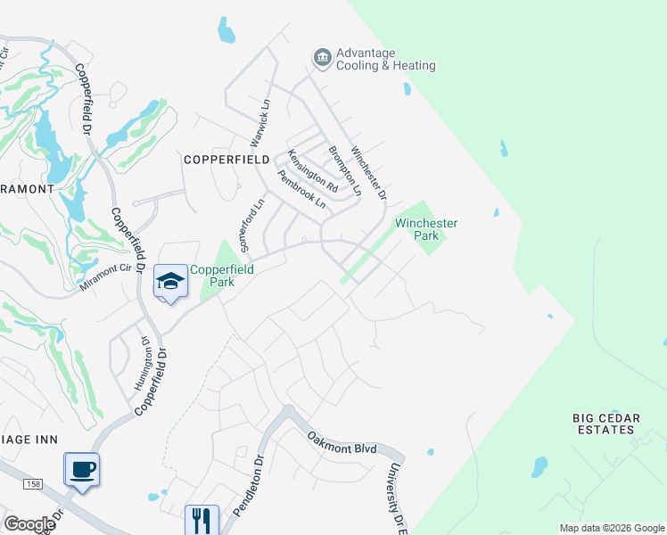 map of restaurants, bars, coffee shops, grocery stores, and more near 4910 Brompton Lane in Bryan