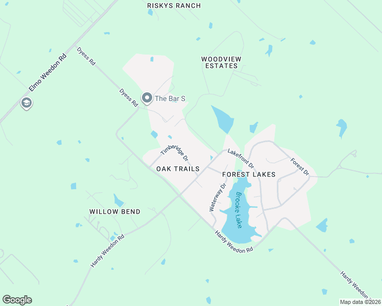 map of restaurants, bars, coffee shops, grocery stores, and more near 10551 Timberidge Drive in College Station