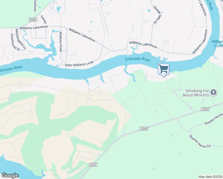 map of restaurants, bars, coffee shops, grocery stores, and more near 200 Clearwater Drive in Kingsland
