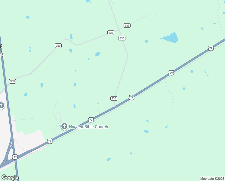 map of restaurants, bars, coffee shops, grocery stores, and more near 239 County Road 335 in Rockdale