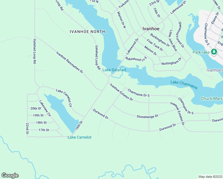 map of restaurants, bars, coffee shops, grocery stores, and more near 661 Ivanhoe Estates Drive in Woodville