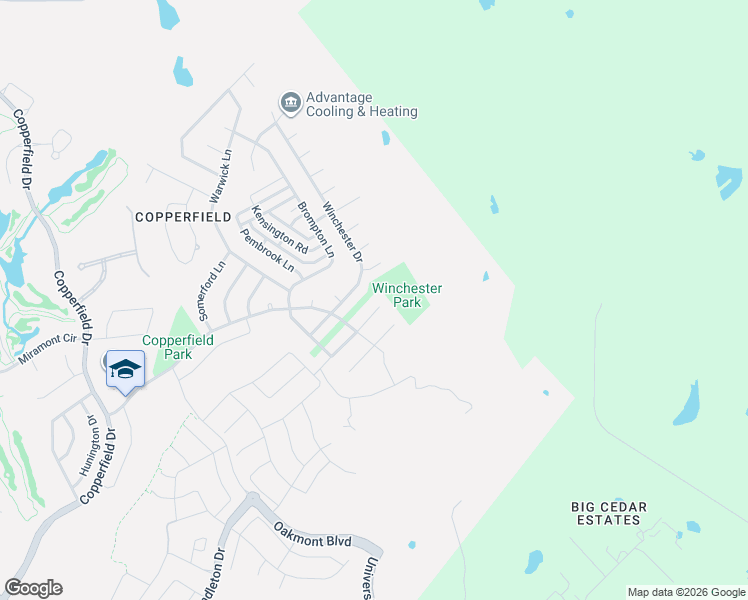 map of restaurants, bars, coffee shops, grocery stores, and more near 5200 Bloomsbury Way in Bryan