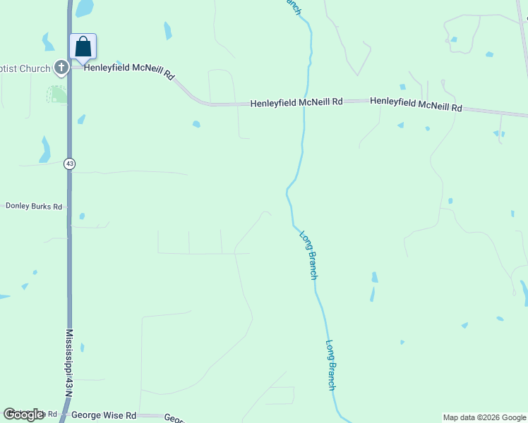 map of restaurants, bars, coffee shops, grocery stores, and more near 44 Ambrose Road in Carriere