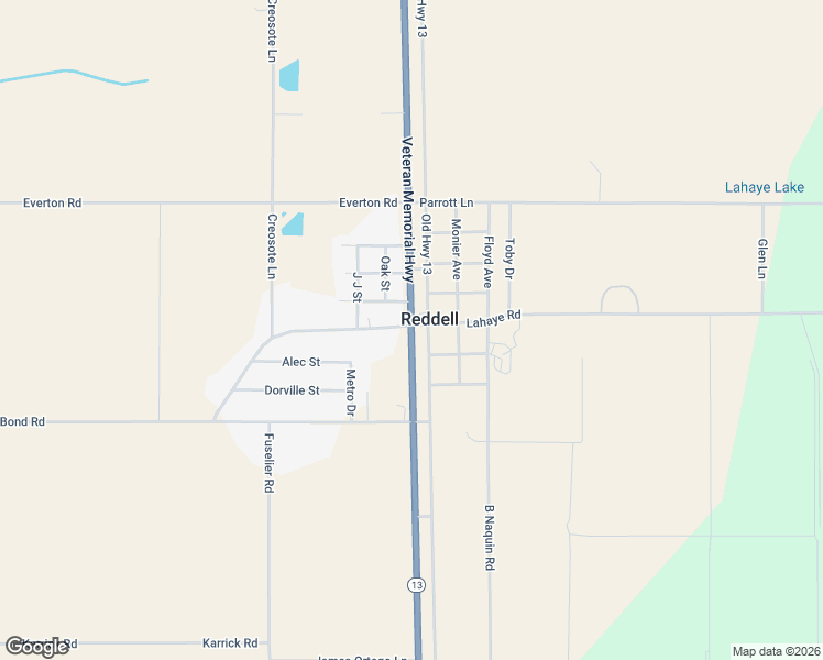 map of restaurants, bars, coffee shops, grocery stores, and more near in Evangeline