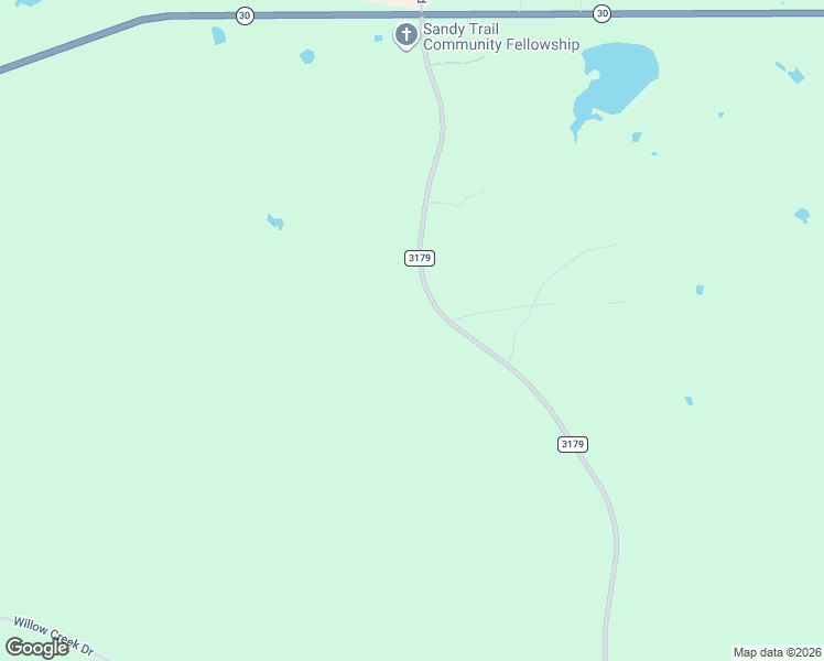 map of restaurants, bars, coffee shops, grocery stores, and more near 114 Farm to Market Road 3179 in Huntsville