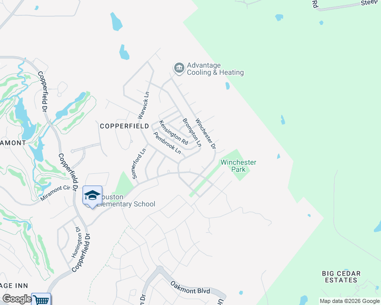 map of restaurants, bars, coffee shops, grocery stores, and more near 4769 Brompton Lane in Bryan