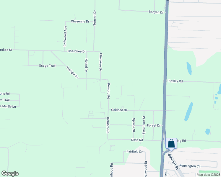 map of restaurants, bars, coffee shops, grocery stores, and more near 6594 Kembro Road in Milton