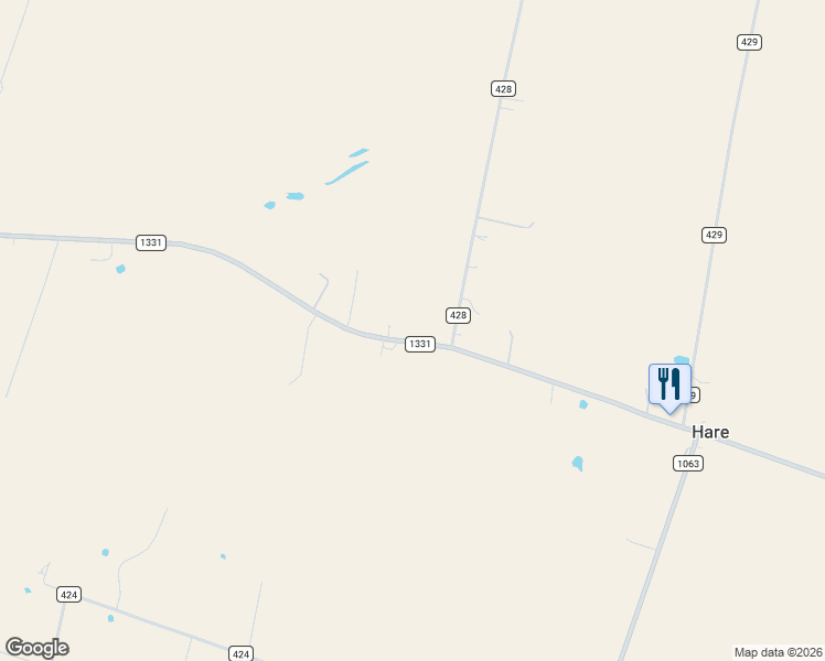 map of restaurants, bars, coffee shops, grocery stores, and more near 9857 Farm to Market Road 1331 in Taylor
