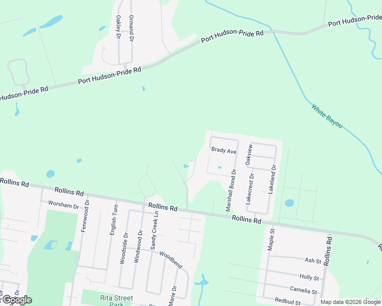 map of restaurants, bars, coffee shops, grocery stores, and more near 7177 Rue Lierre Street in Zachary