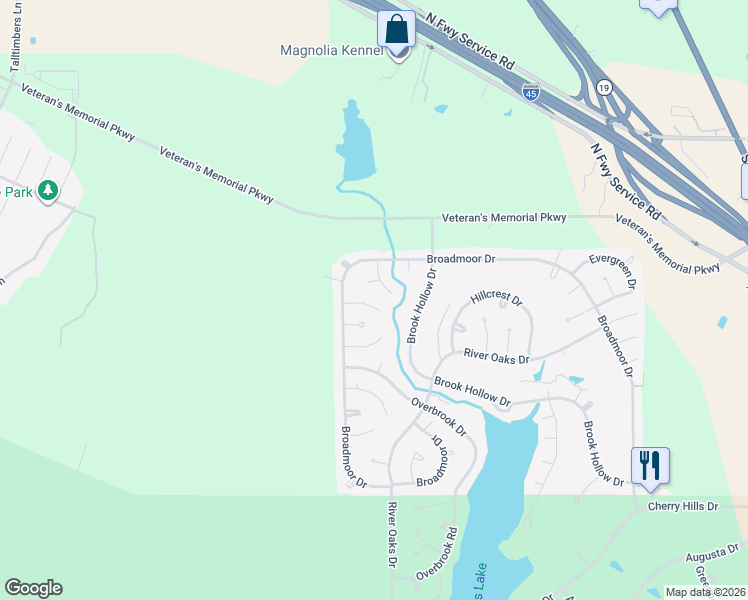 map of restaurants, bars, coffee shops, grocery stores, and more near 312 Inverness Drive in Huntsville