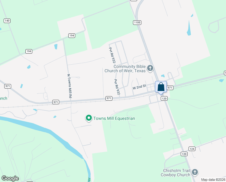 map of restaurants, bars, coffee shops, grocery stores, and more near in Weir