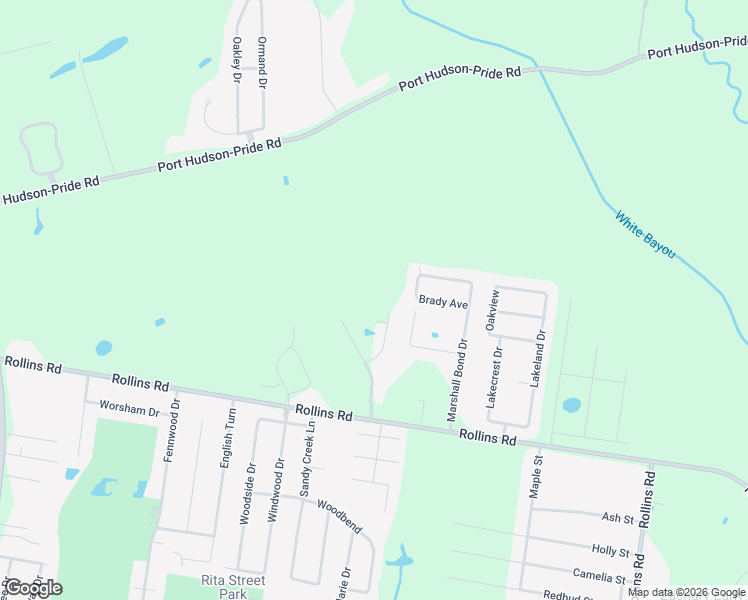 map of restaurants, bars, coffee shops, grocery stores, and more near 7177 Rue Lierre Street in Zachary