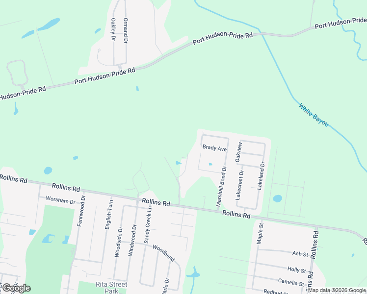 map of restaurants, bars, coffee shops, grocery stores, and more near 7177 Rue Lierre Street in Zachary