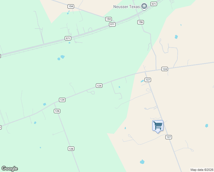 map of restaurants, bars, coffee shops, grocery stores, and more near 2150 County Road 124 in Georgetown