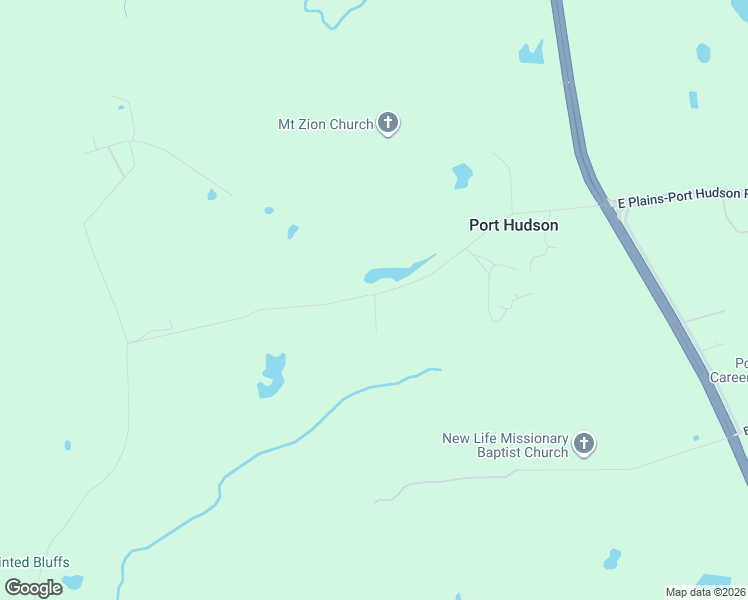 map of restaurants, bars, coffee shops, grocery stores, and more near 457 Plains-Port Hudson Road in Zachary