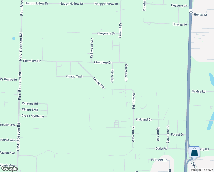 map of restaurants, bars, coffee shops, grocery stores, and more near 6104 Twilight Drive in Milton