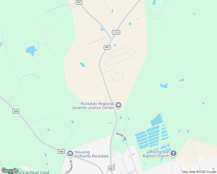 map of restaurants, bars, coffee shops, grocery stores, and more near 904 Farm to Market Road 487 in Rockdale