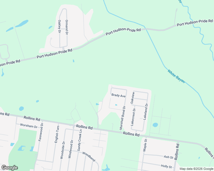 map of restaurants, bars, coffee shops, grocery stores, and more near 7391 Harrel Drive in Zachary