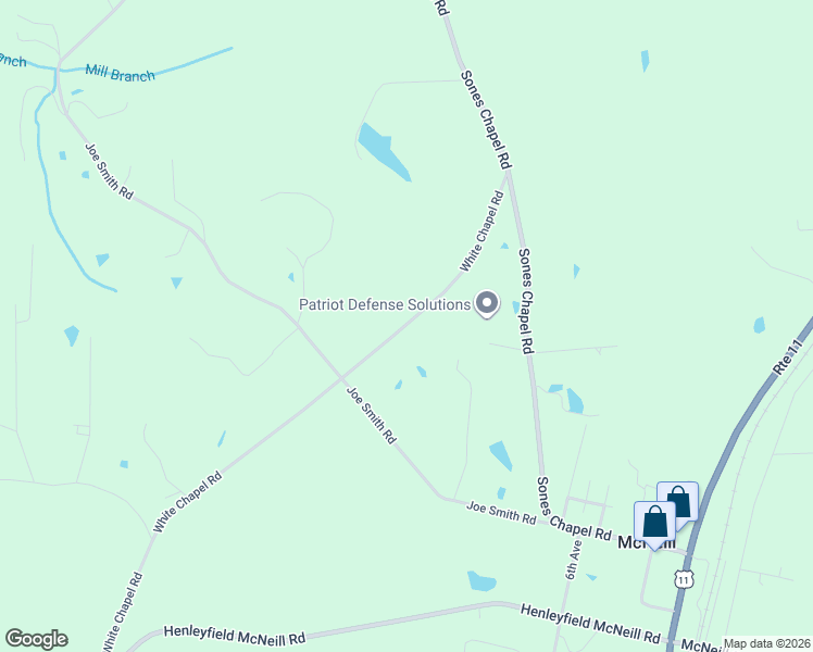 map of restaurants, bars, coffee shops, grocery stores, and more near 756 White Chapel Road in Carriere