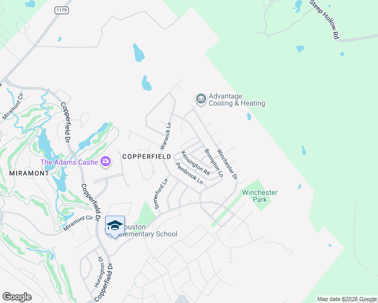 map of restaurants, bars, coffee shops, grocery stores, and more near 5904 Sheffield Terrace Lane in Bryan