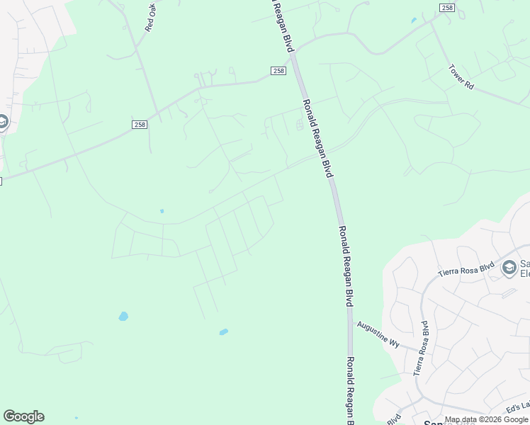 map of restaurants, bars, coffee shops, grocery stores, and more near 315 Craigen Road in Liberty Hill