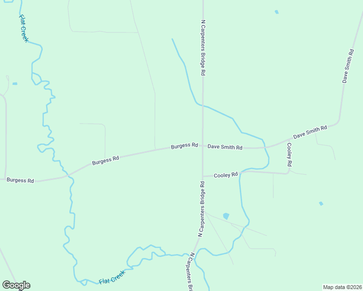 map of restaurants, bars, coffee shops, grocery stores, and more near 1056-1132 Burgess Road in Dry Creek